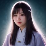 贝宝观察数据分析师苏雨桐，年轻女性专业形象，面对电脑屏幕分析数据，科技感强